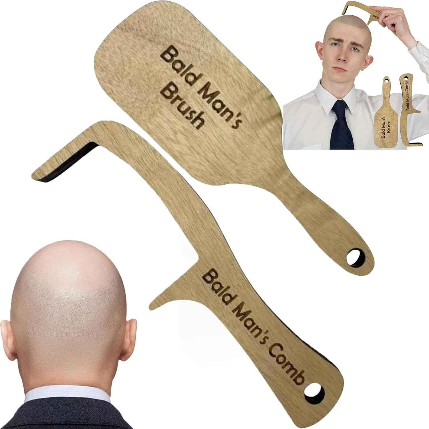 Woodworking Design Software - Bald Man Shine Buffer Comb &