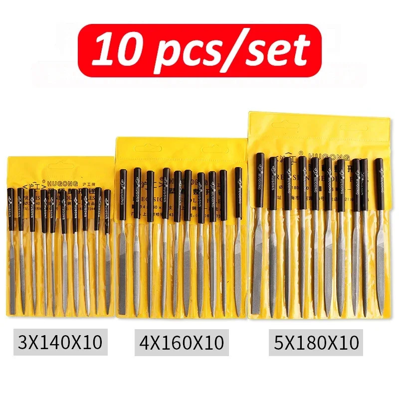 Woodworking Rasps And Files - WEELEE 10pcs Metal Needle File Set
