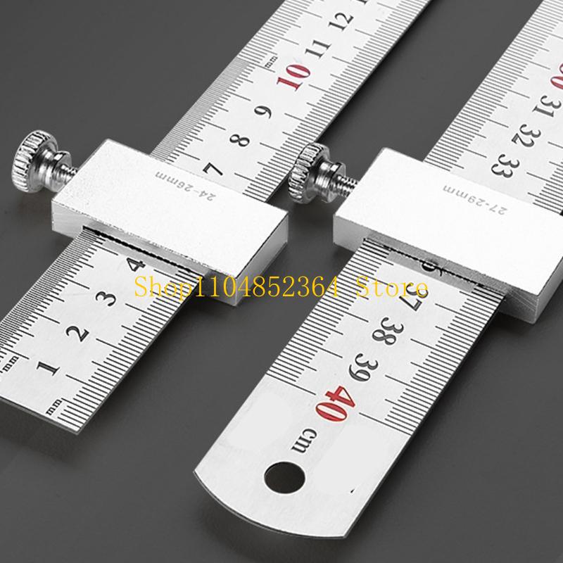 Woodworking For Engineers - 652F Durability Ruler Stops Measurement Block