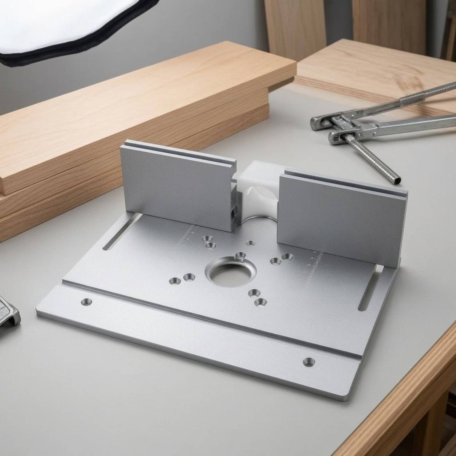Woodworking Routers - Router Table Insert Plate Collar Inserts