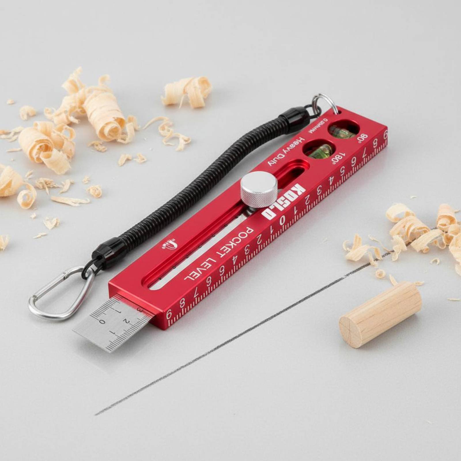 Marking Gauge Tool - Attractive Level Ruler Multi-Functional Attractive Marking