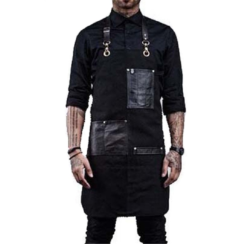 Woodworking Overalls - Custom Logo Black Canvas Multi-functional Tool