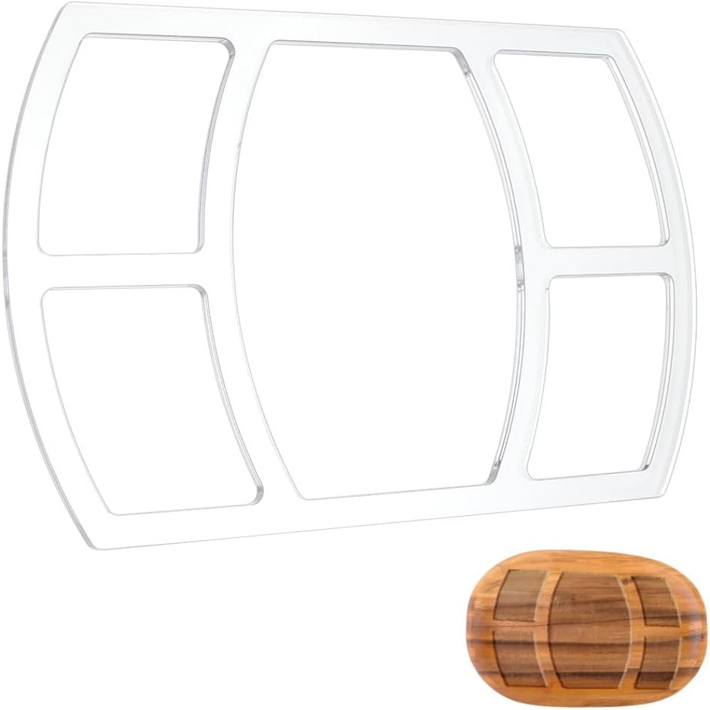 Woodworking Routers - 5 Pocket Valet Tray Router Template