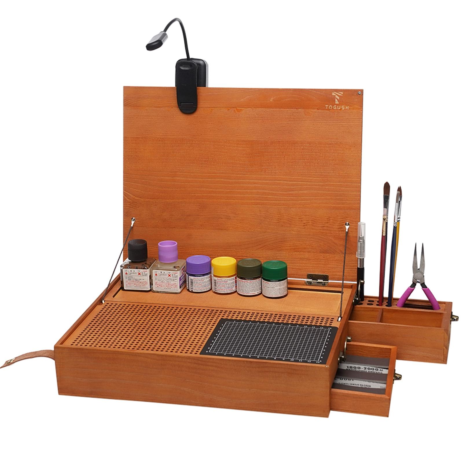 Woodworking Work Table - Hobby Work Table for Model Building,