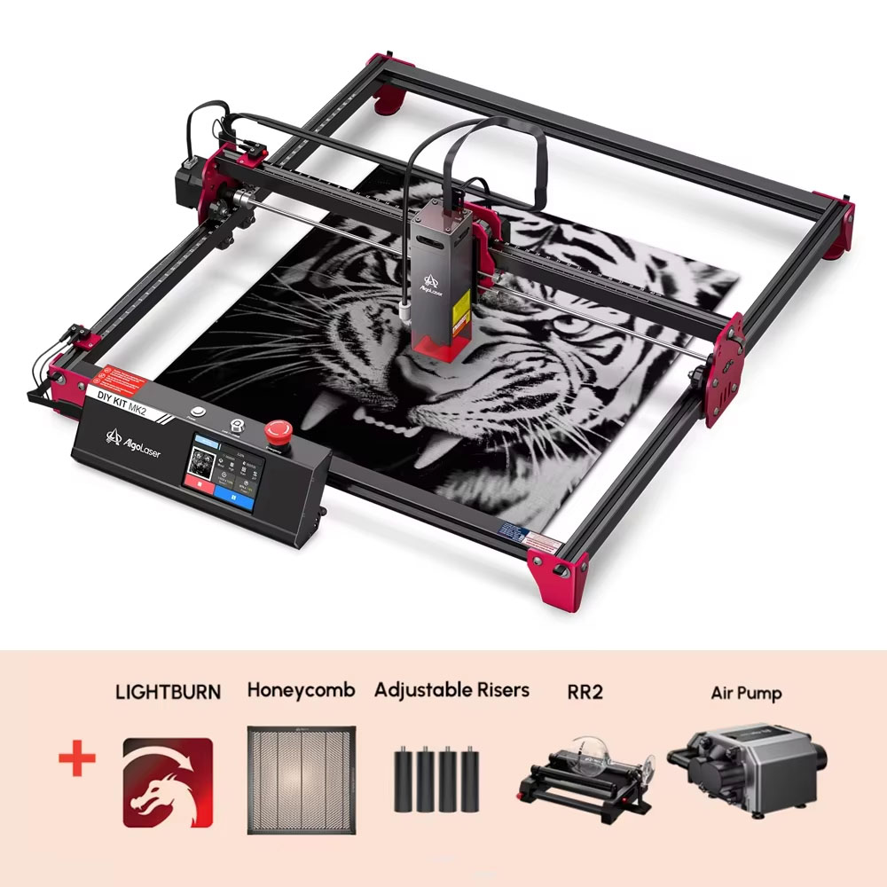 Woodworking Work Table - Algolaser DIY KIT MK2 40*43cm CNC