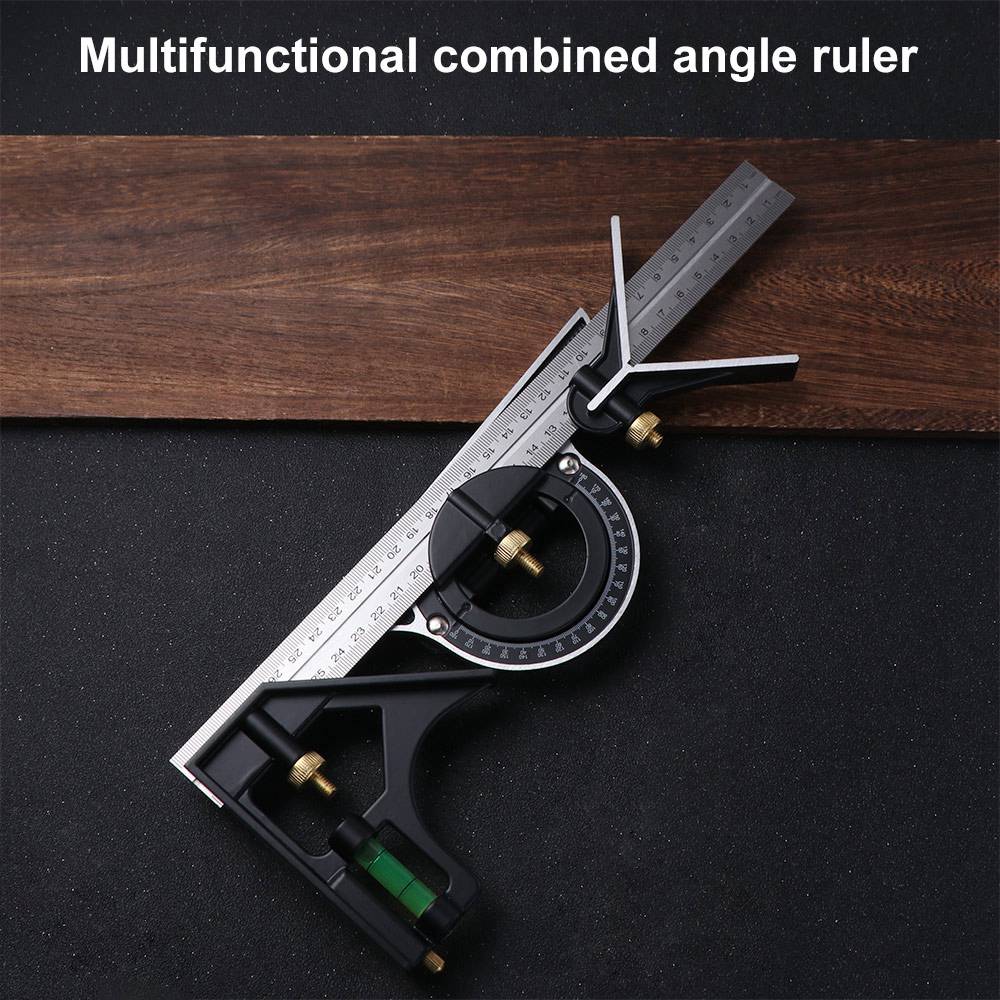 Woodworking For Engineers - Portable 180 Degree Combination Angle Ruler