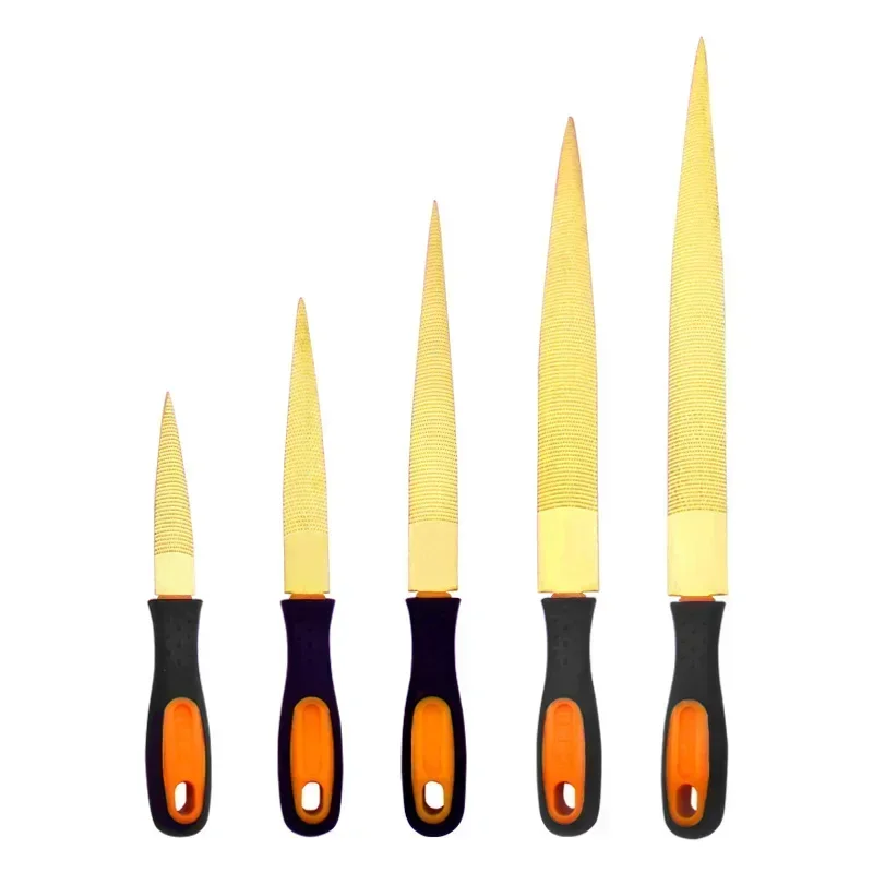 1PC Golden Tapered Rasp Wood F - Woodworking Rasps And Files ulasan dan harga
