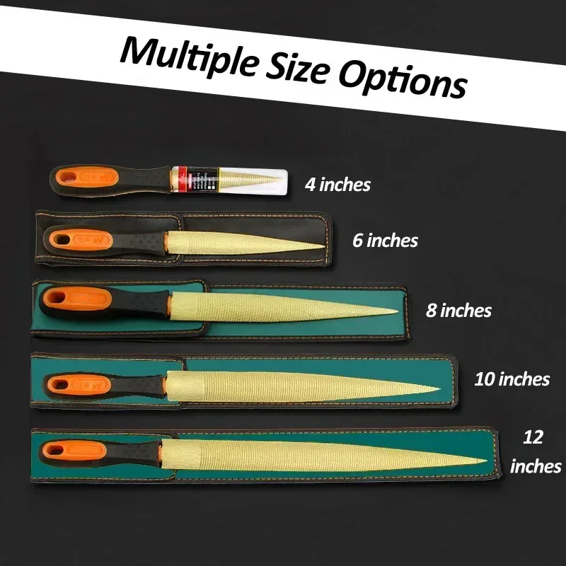 1PC Golden Tapered Rasp Wood F - Woodworking Rasps And Files ulasan dan harga