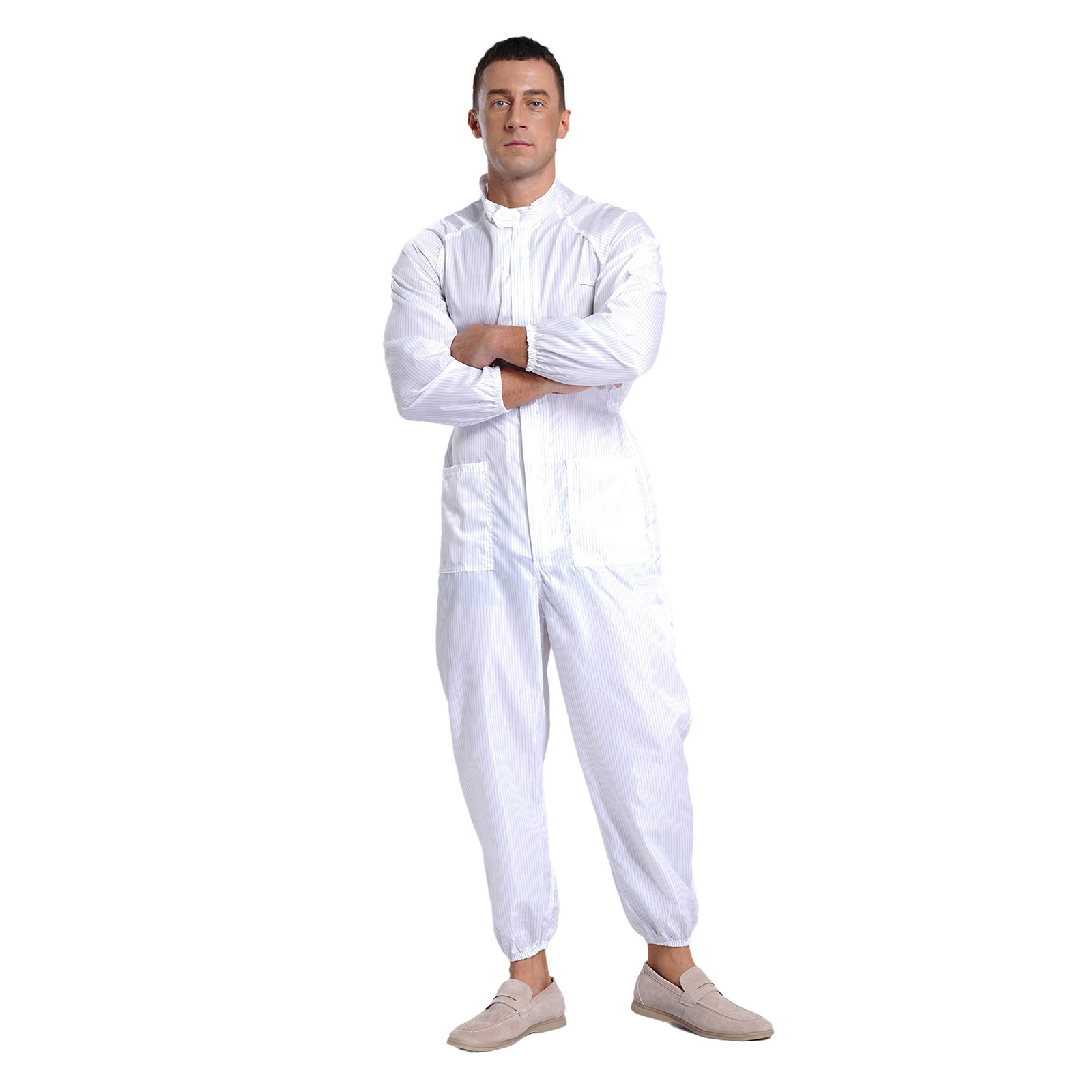 Mens Dustproof Jumpsuit Anti-s - Woodworking Overalls ulasan dan harga