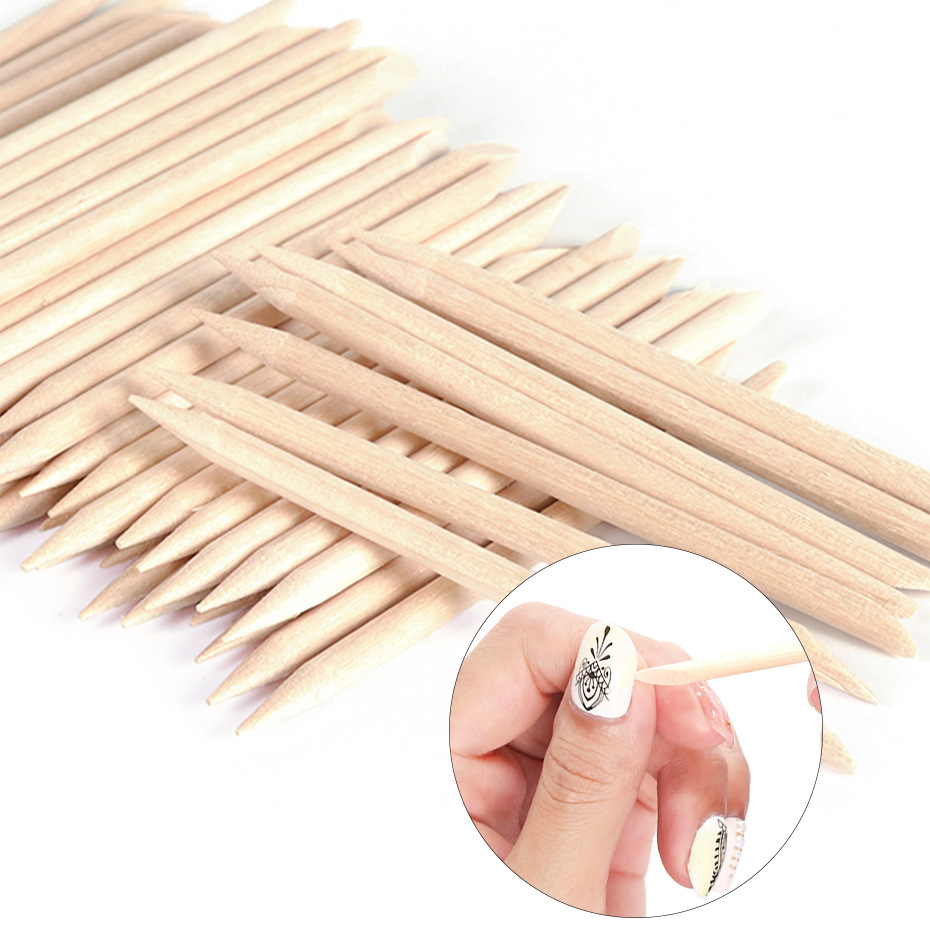 100pcs Wooden Cuticle Pusher R - Woodworking Design Software ulasan dan harga