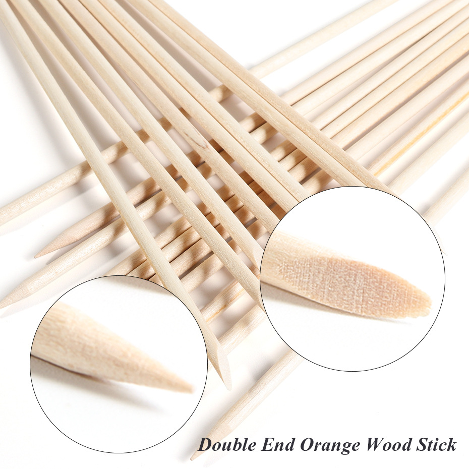 100pcs Wooden Cuticle Pusher R - Woodworking Design Software ulasan dan harga