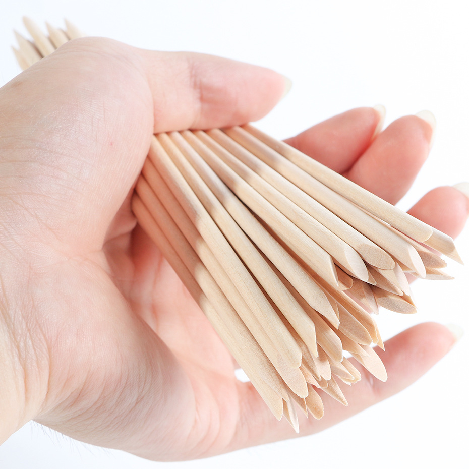 100pcs Wooden Cuticle Pusher R - Woodworking Design Software ulasan dan harga