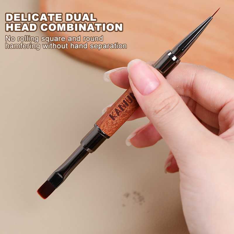 Dual-End Nail Art Brush Kolins - Woodworking Design Software ulasan dan harga
