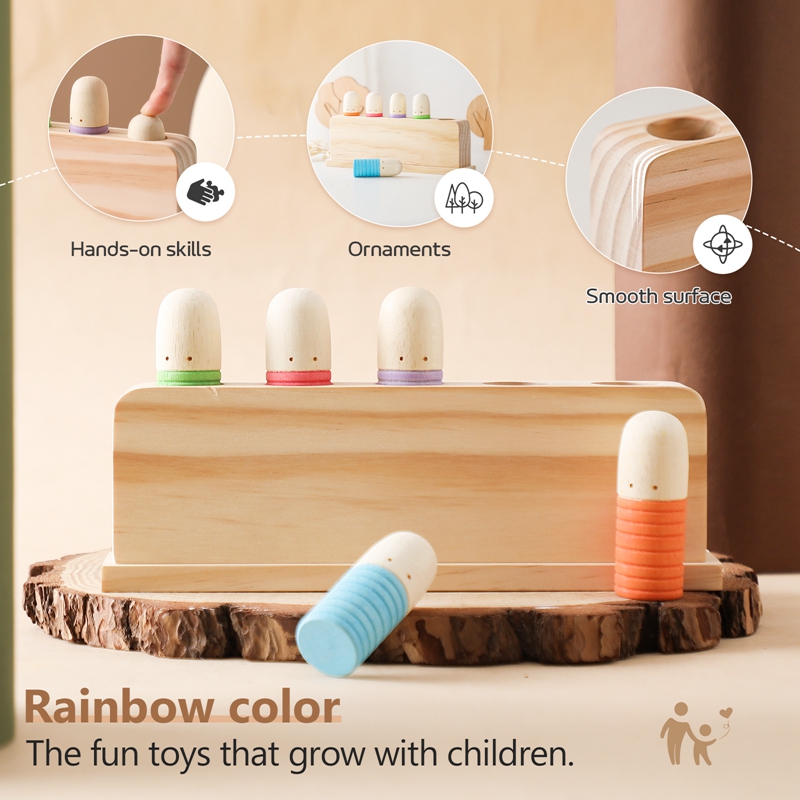 Montessori Toys Baby Wooden Bo - Woodworking Usa ulasan dan harga