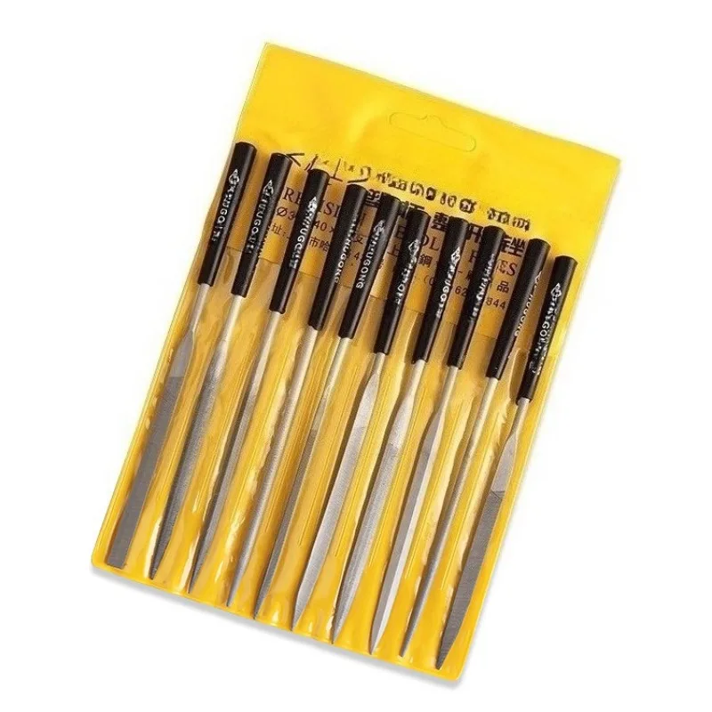 10pcs/set Metal Needle File Se - Woodworking Rasps And Files ulasan dan harga