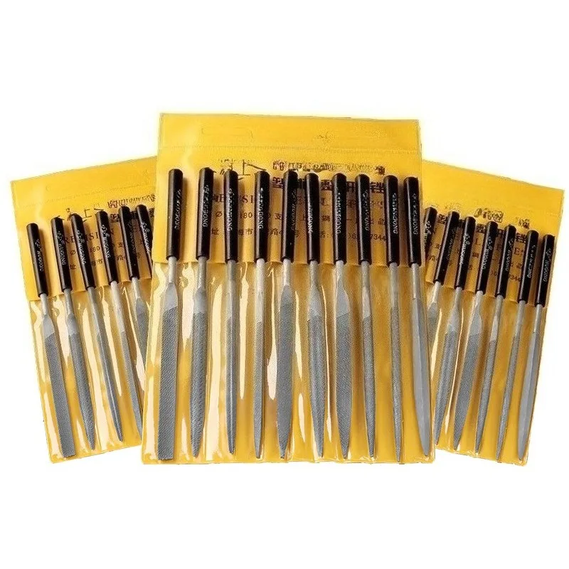 10pcs/set Metal Needle File Se - Woodworking Rasps And Files ulasan dan harga