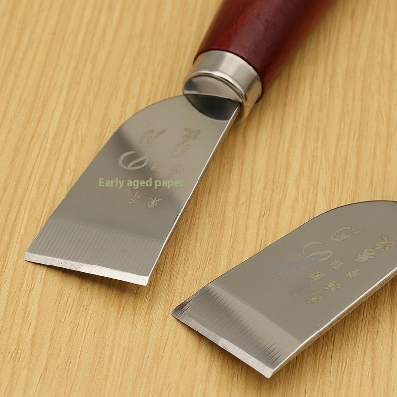 【New】Leather Skiving Knife Cut - Woodworking Tool Stores ulasan dan harga