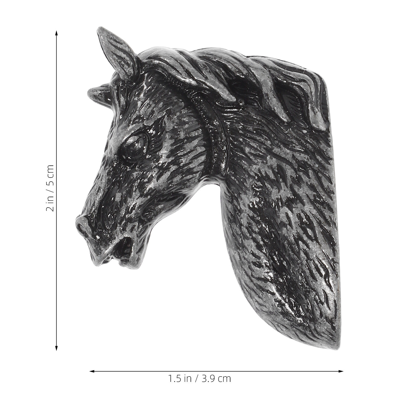 Modern Horse Head Animal Knob  - Woodworking Horse ulasan dan harga
