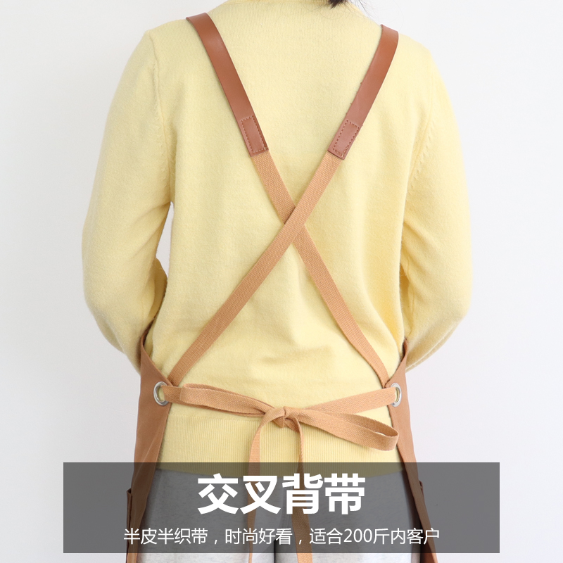 Durable Thickened Canvas Apron - Woodworking Overalls ulasan dan harga