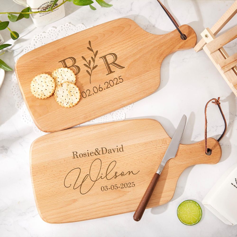 Custom Engraved Wooden Choppin - Woodworking Logo ulasan dan harga