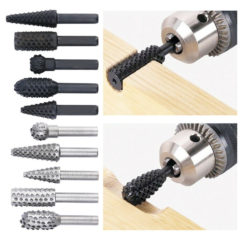 5PCS/10PCS 6mm Shank Rotary Bu - Woodworking Rasps And Files ulasan dan harga