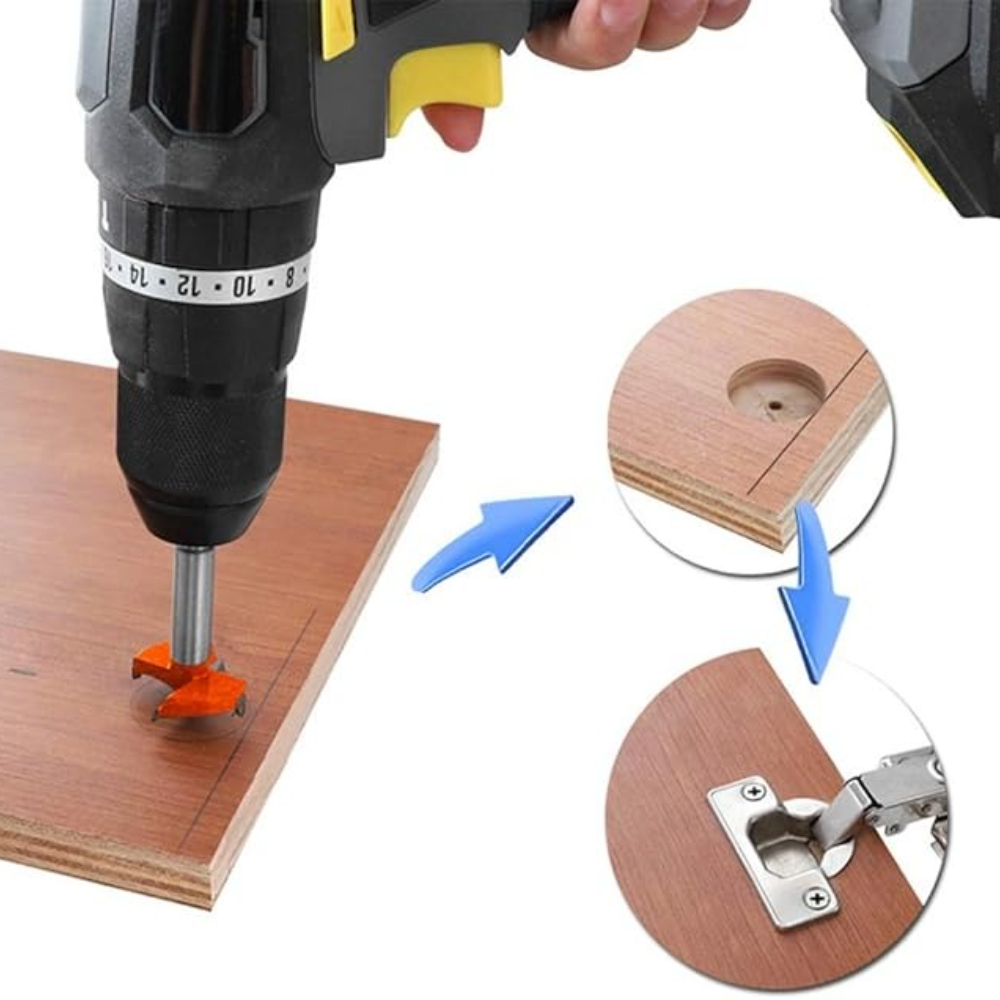 1-10Pcs 35mm Hinge Hole Drilli - Woodworking Design Software ulasan dan harga