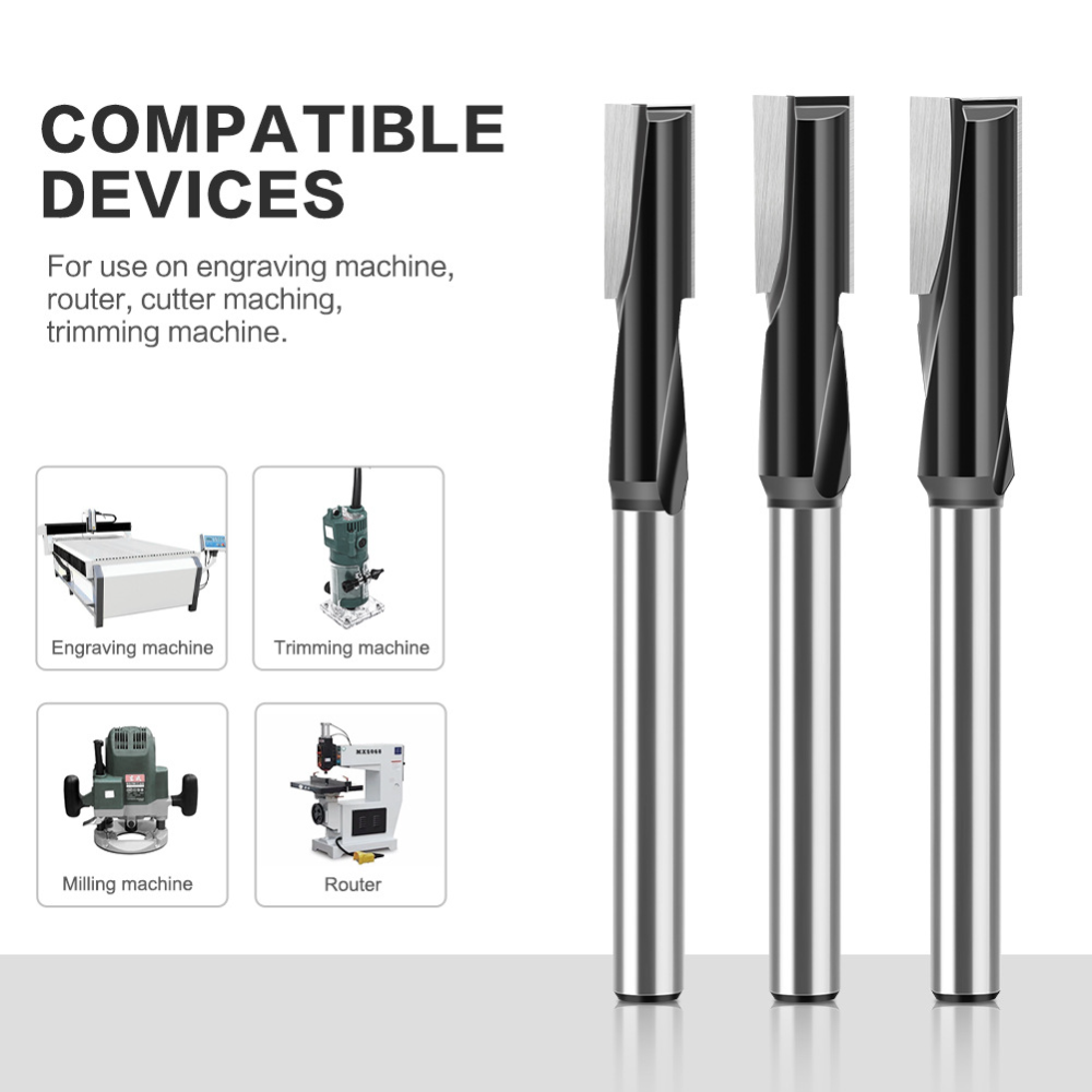 12mm Shank Straight Router Bit - Woodworking Groove ulasan dan harga