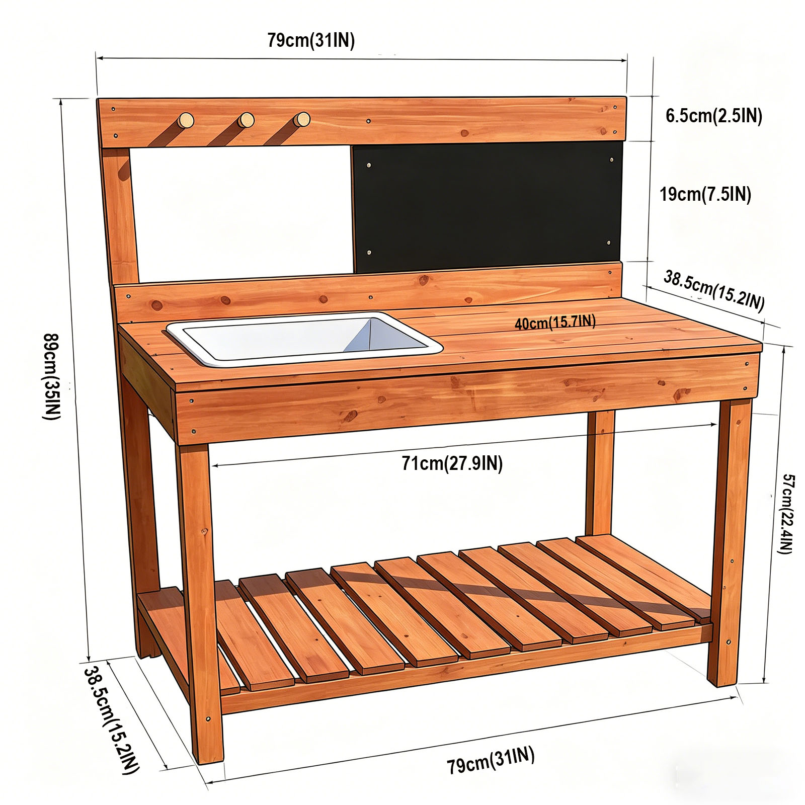 Wooden Potting Benches For Chi - Woodworking Bench ulasan dan harga