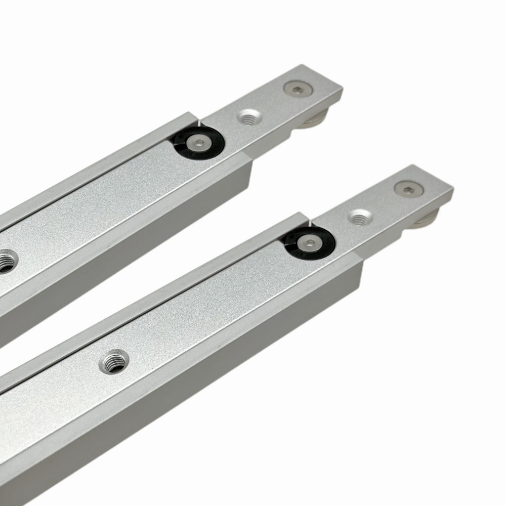 2Pcs T‑Track & Miter Track Jig - Woodworking Work Table ulasan dan harga