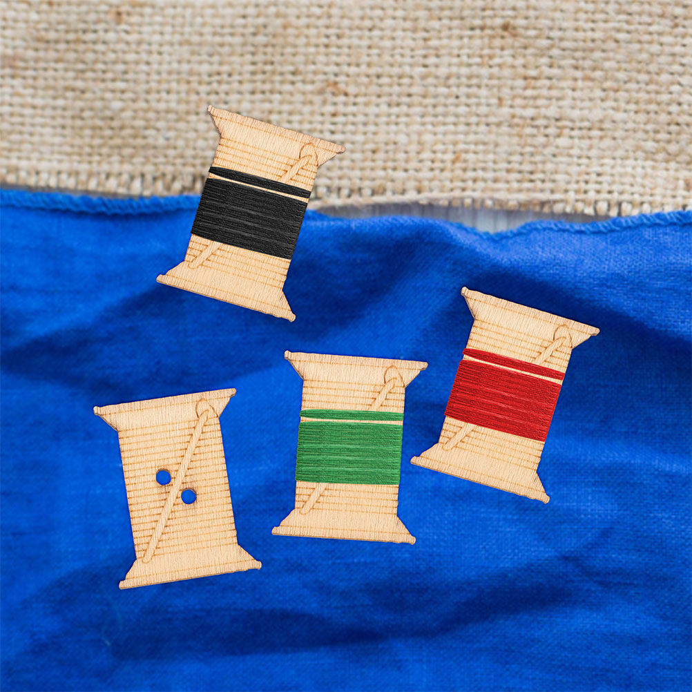 100Pcs Wooden Embroidery Floss - Woodworking Hobbies ulasan dan harga