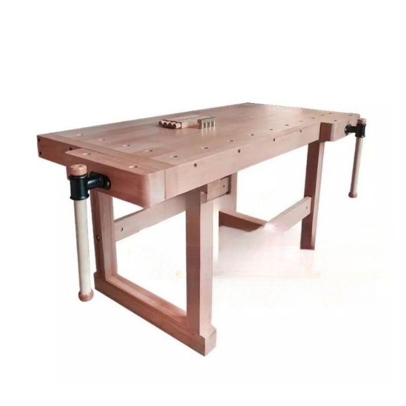 Home Solid Wood Table Beech Wo - Woodworking Work Table ulasan dan harga