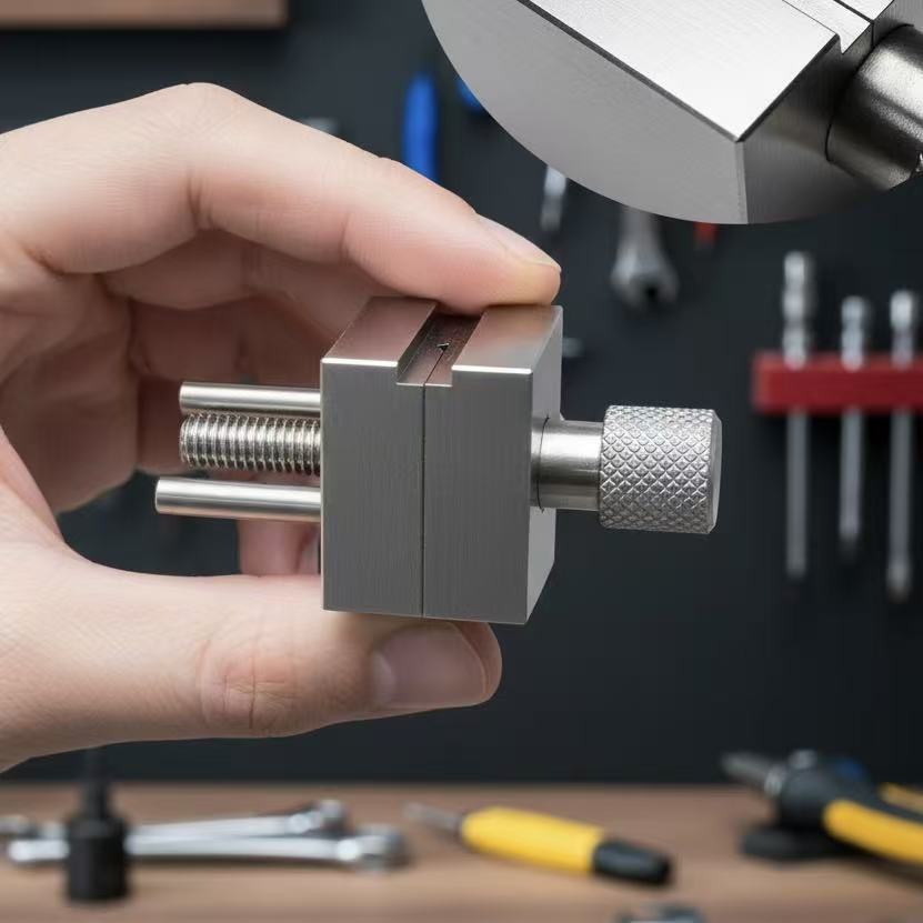 Mini Bench Vise Stainless Stee - Woodworking Work Table ulasan dan harga