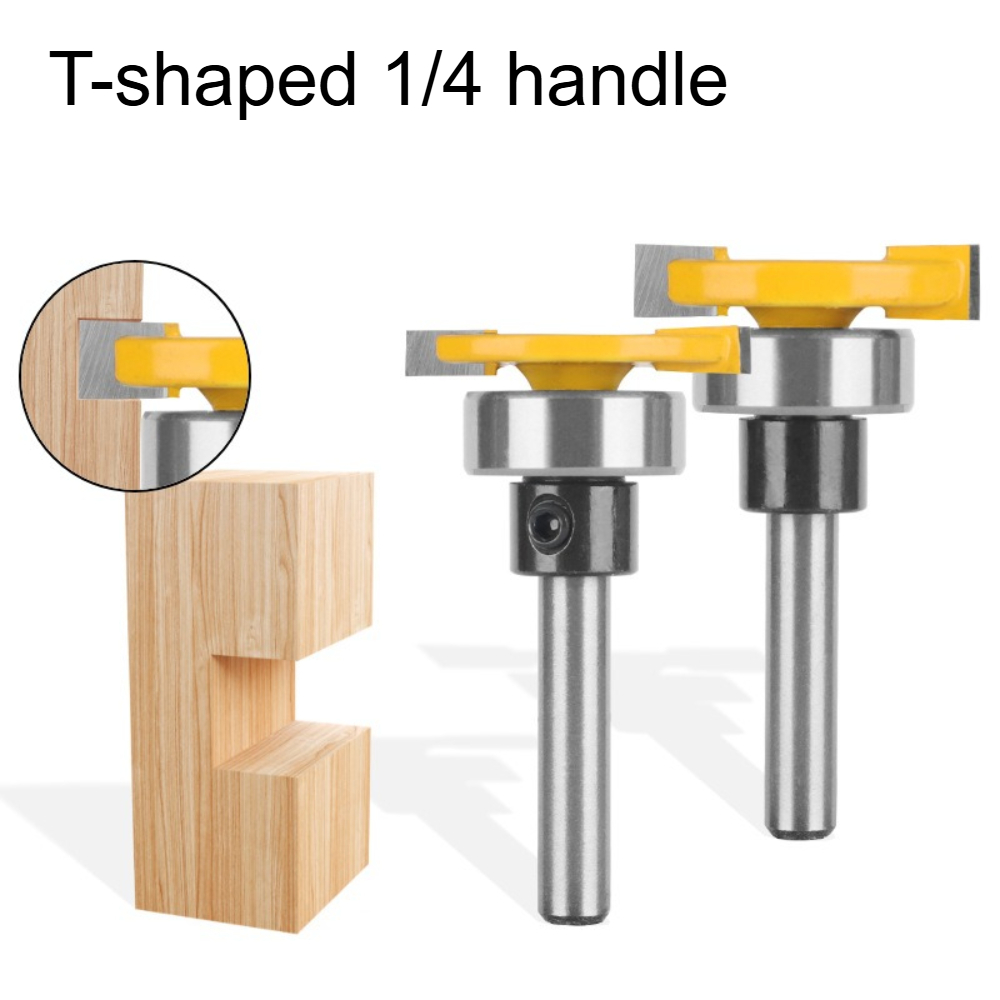 Bearing T-shaped 1/4 handle wo - Woodworking Groove ulasan dan harga