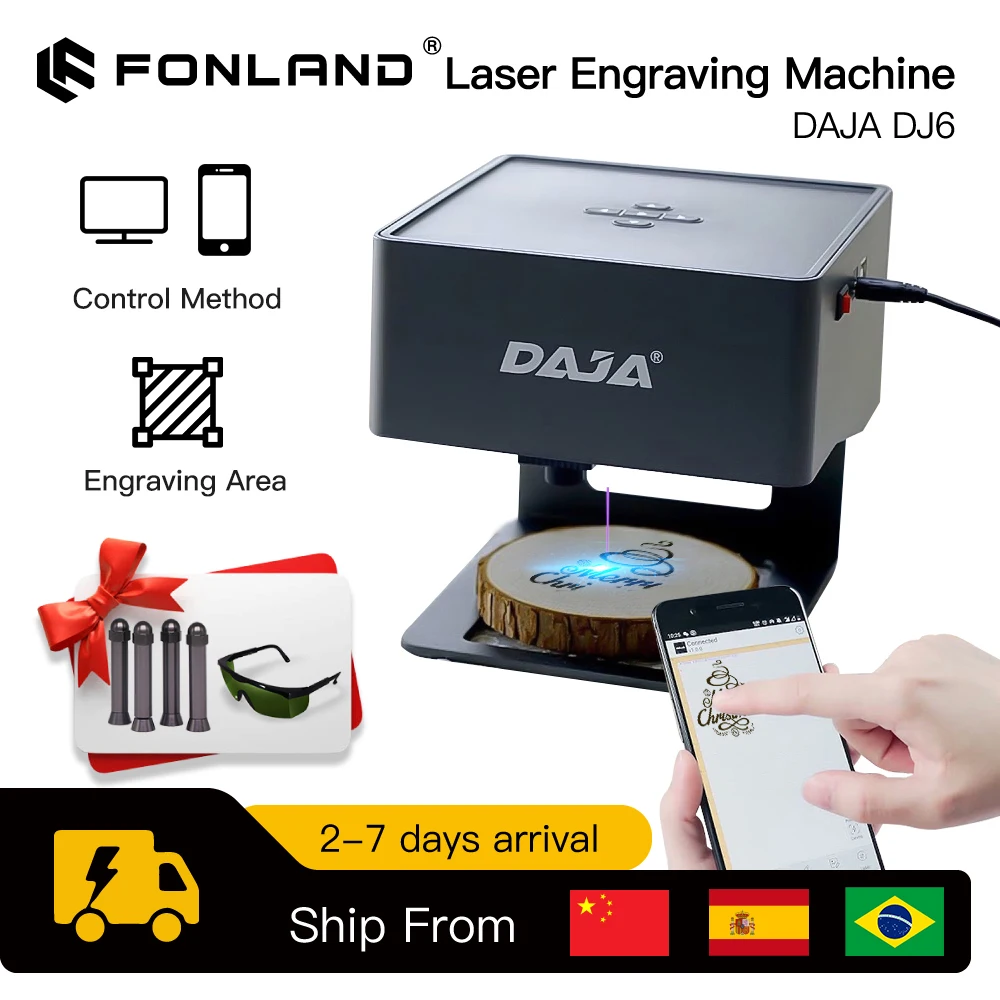DAJA Laser Engraver CNC DIY DJ - Woodworking Logo ulasan dan harga