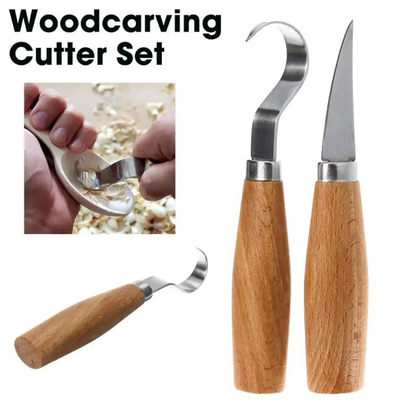Wood Carving Knife Chisel Hook - Woodworking Groove ulasan dan harga