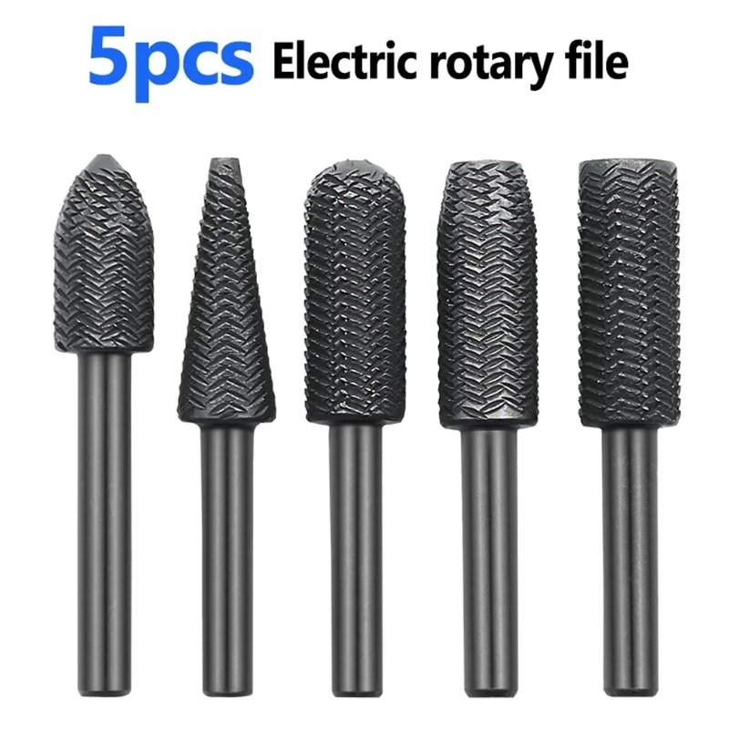 5Pcs Complete models Double Cu - Woodworking Rasps And Files ulasan dan harga