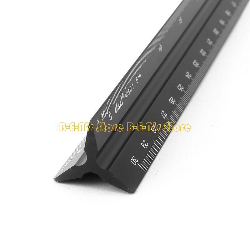 Y1AD Aluminum Triangular Scale - Woodworking For Engineers ulasan dan harga