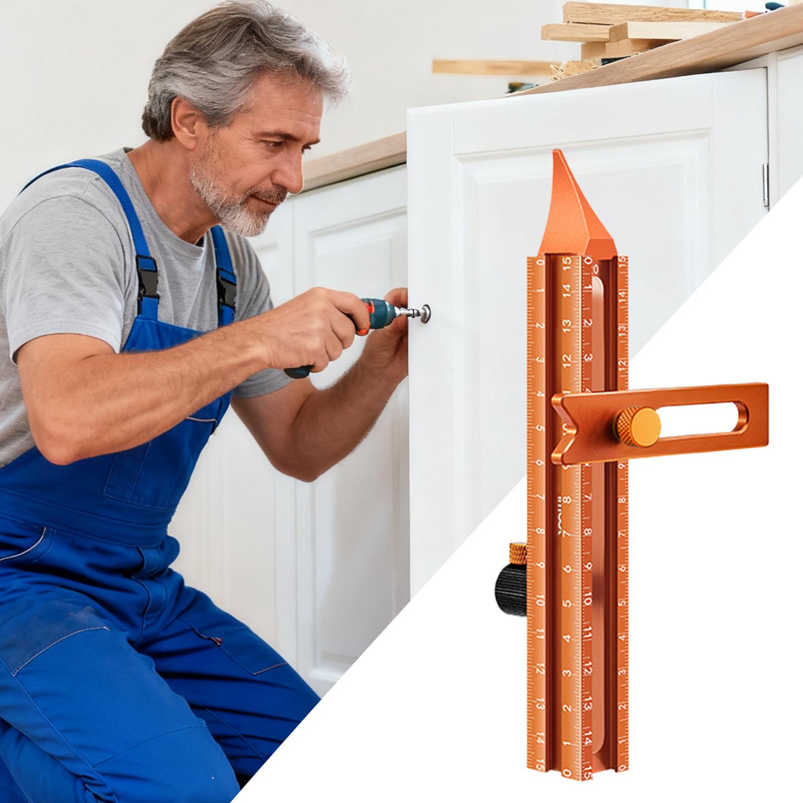 Wood Marking Tool 4-Sided Magn - Marking Gauge Tool ulasan dan harga