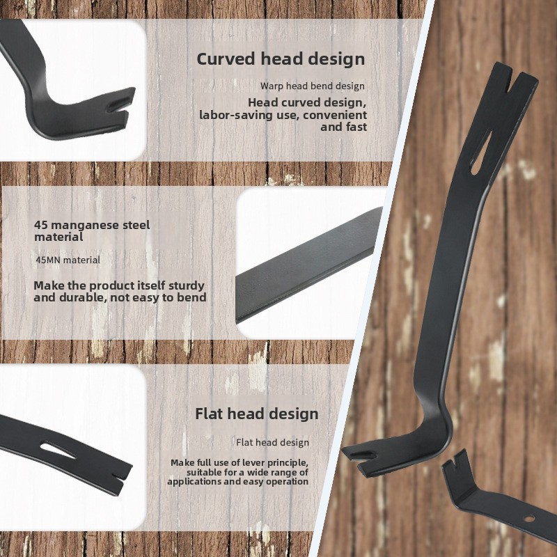 Crowbar High Carbon Steel Nail - Woodworking Tool Stores ulasan dan harga