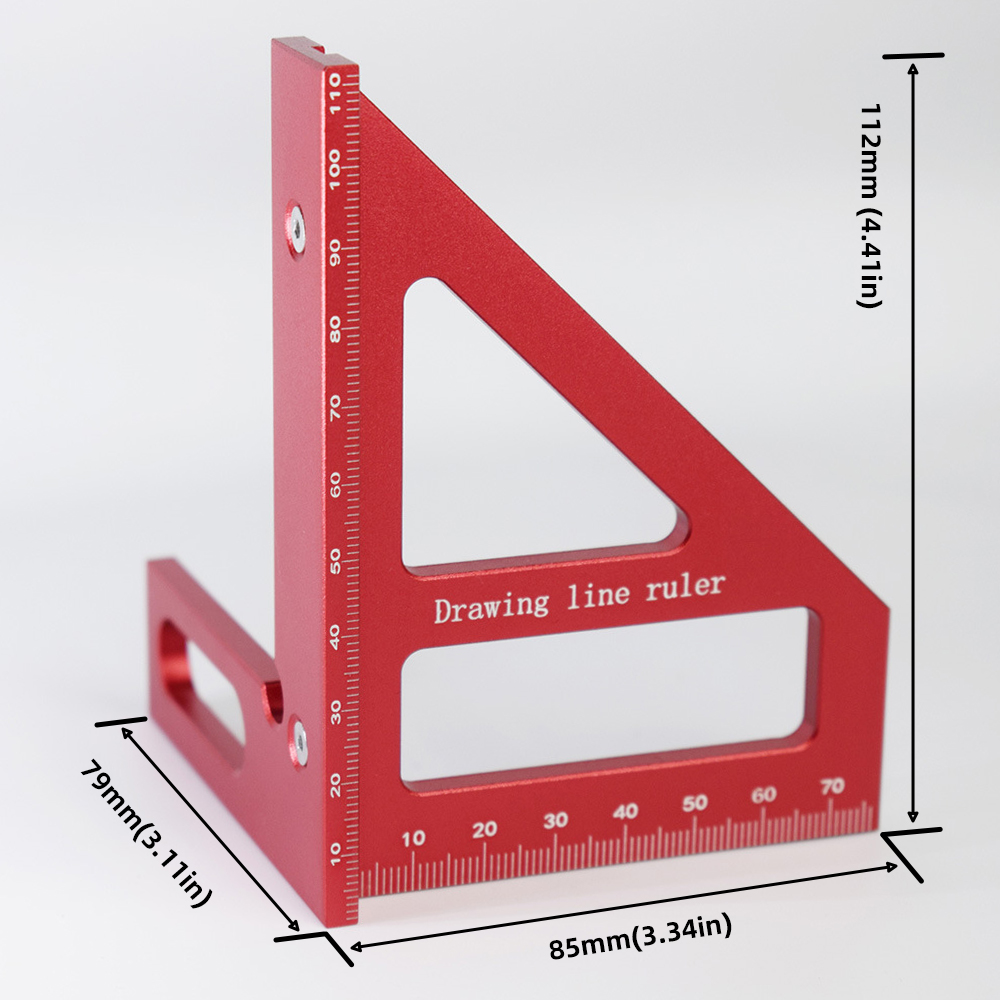Aluminum Alloy Woodworking Rul - Woodworking For Engineers ulasan dan harga