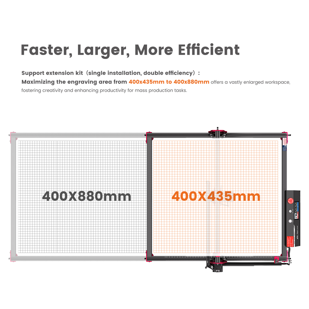 AlgoLaser DIY KIT MK2 10W Lase - Woodworking Logo ulasan dan harga