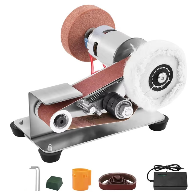 Mini Electric Belt Sander DIY  - Woodworking Asmr ulasan dan harga