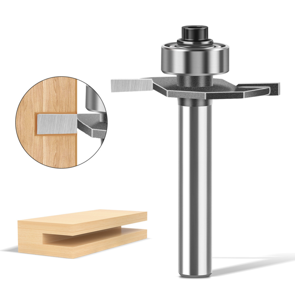 1/4-1/2 Handle Ball Bearing T- - Woodworking Groove ulasan dan harga