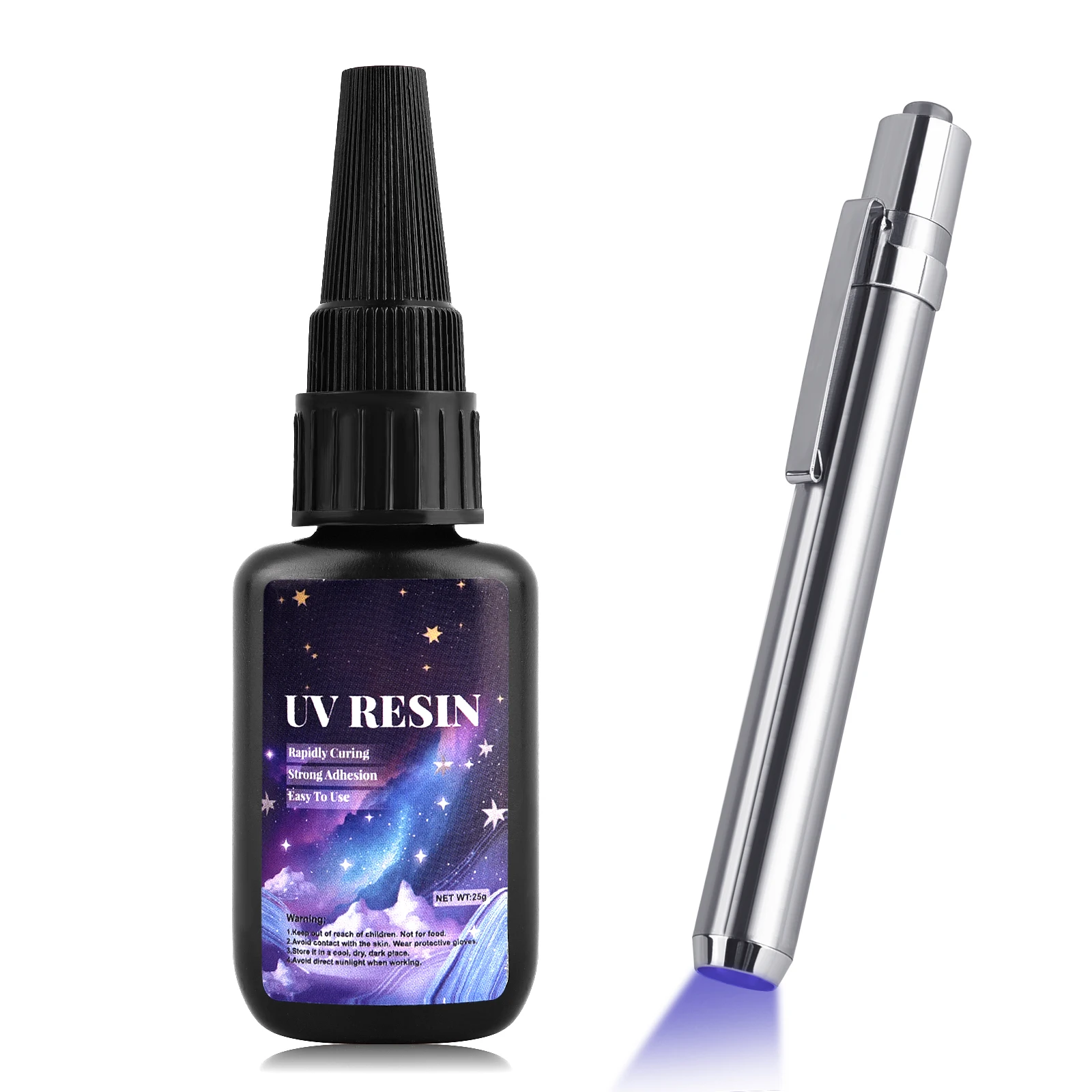 25g Quick-Drying UV Resin Glue - Woodworking Hobbies ulasan dan harga