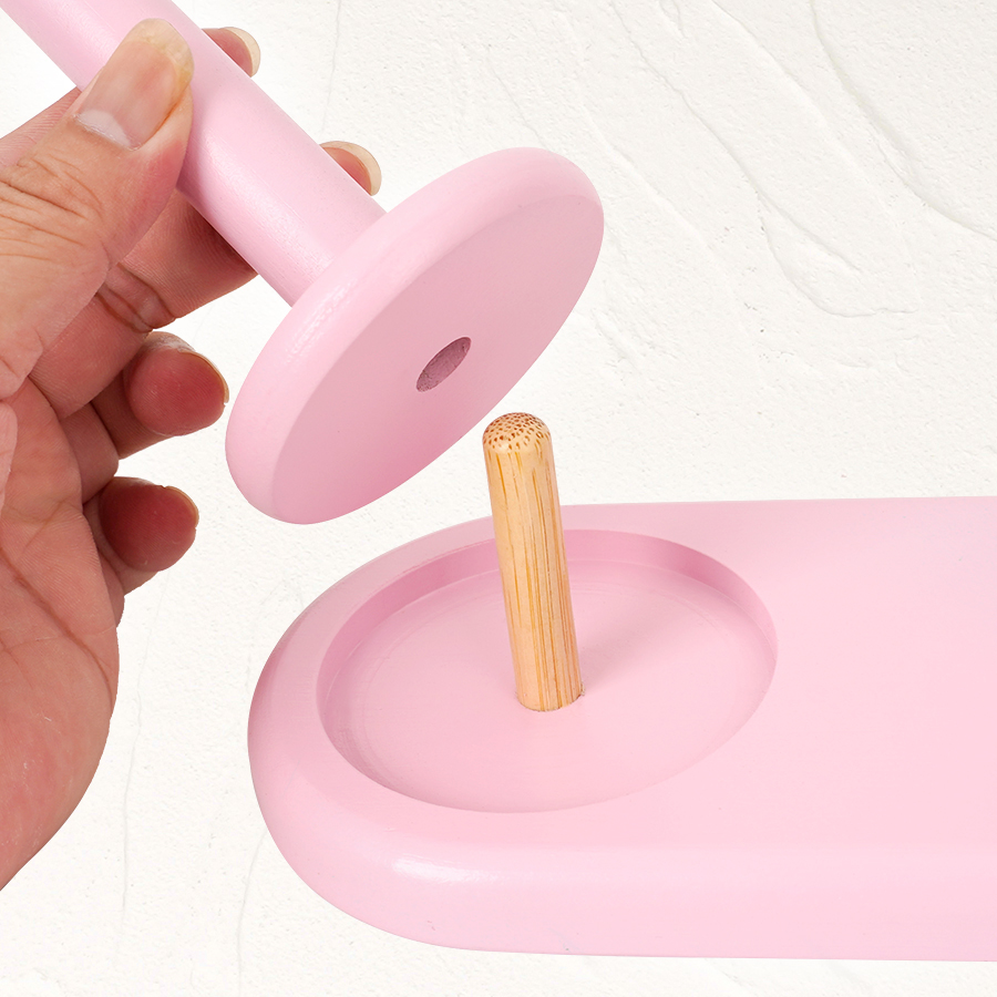 1pc Double-Axis Wooden Yarn Ho - Woodworking Hobbies ulasan dan harga