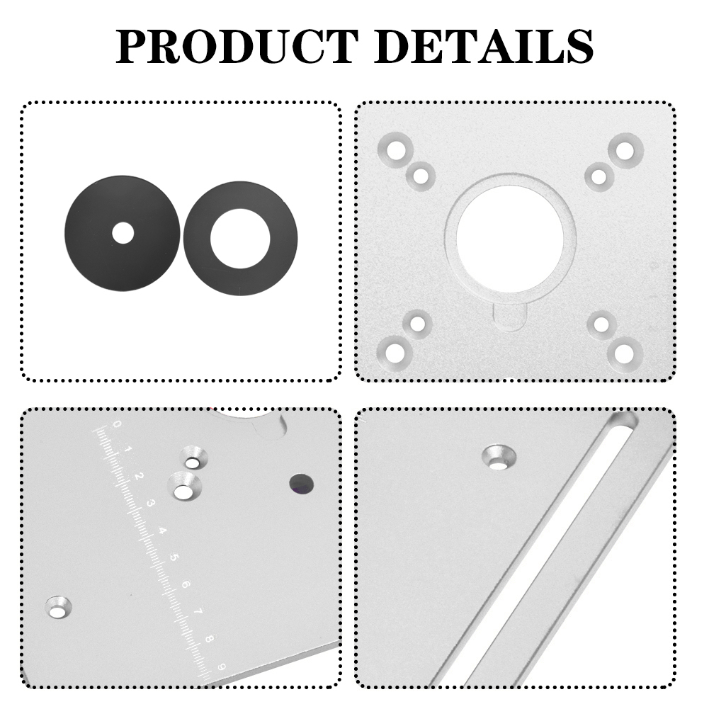 Aluminum Router Table Insert P - Woodworking Asmr ulasan dan harga