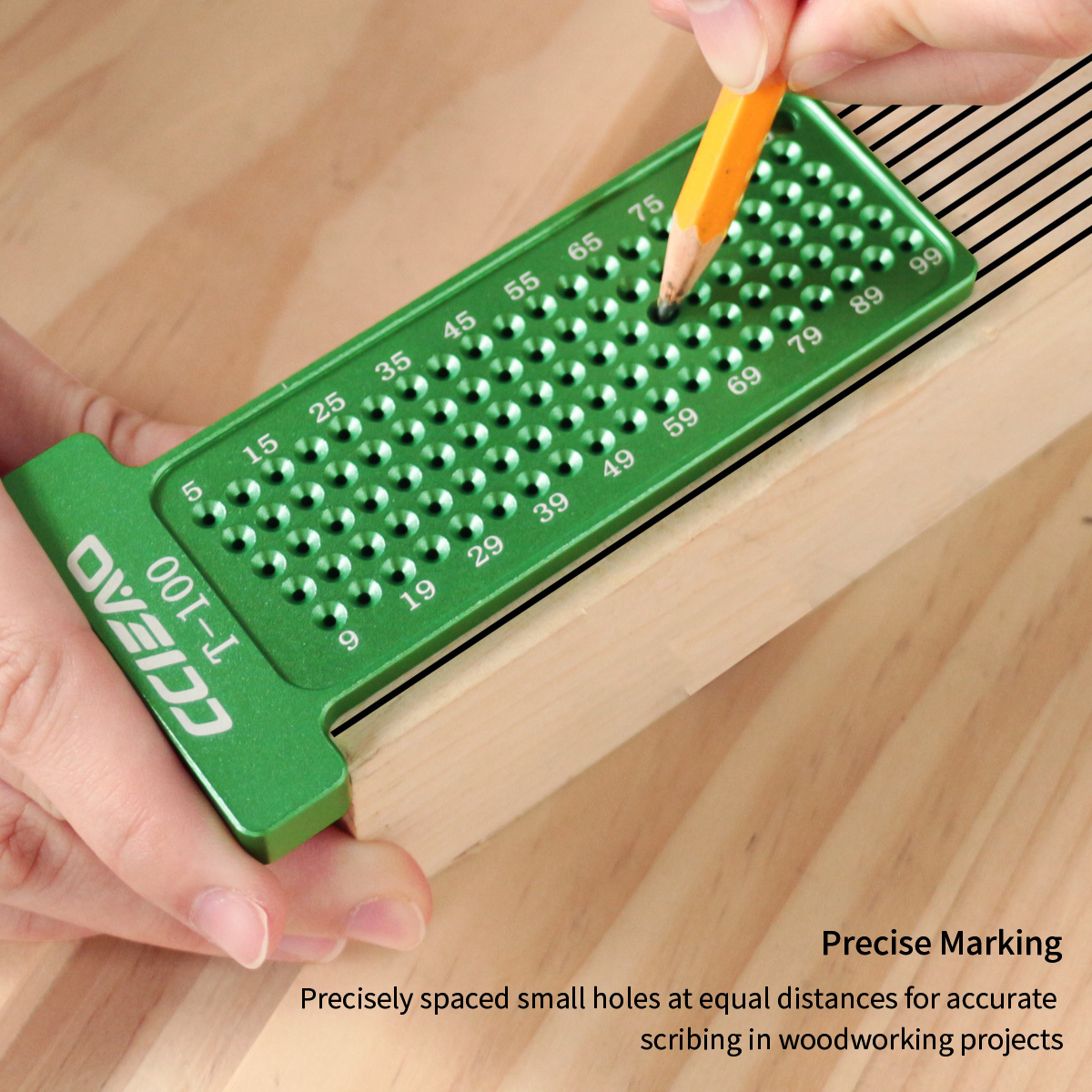 4 Inch/100MM Woodworking Scrib - Marking Gauge Tool ulasan dan harga
