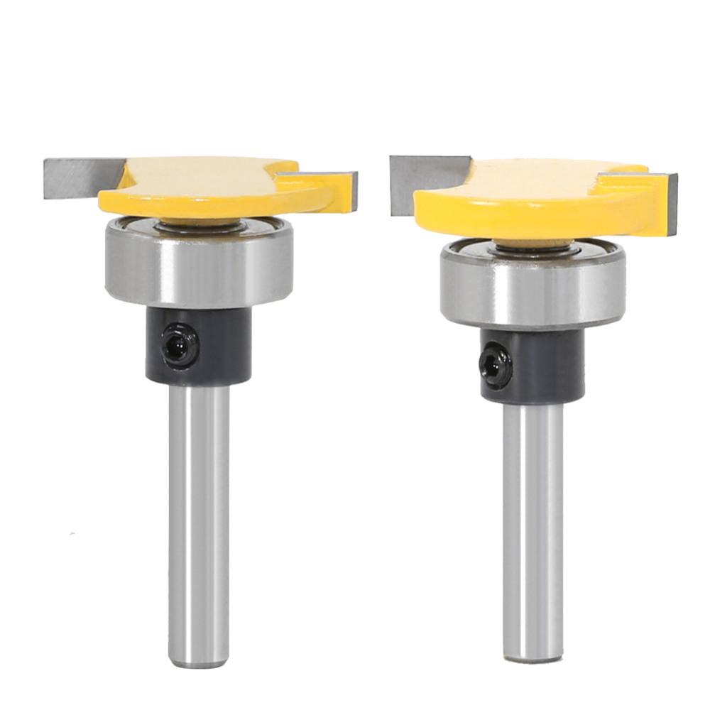Bearing Guided T-Slot Router B - Woodworking Groove ulasan dan harga
