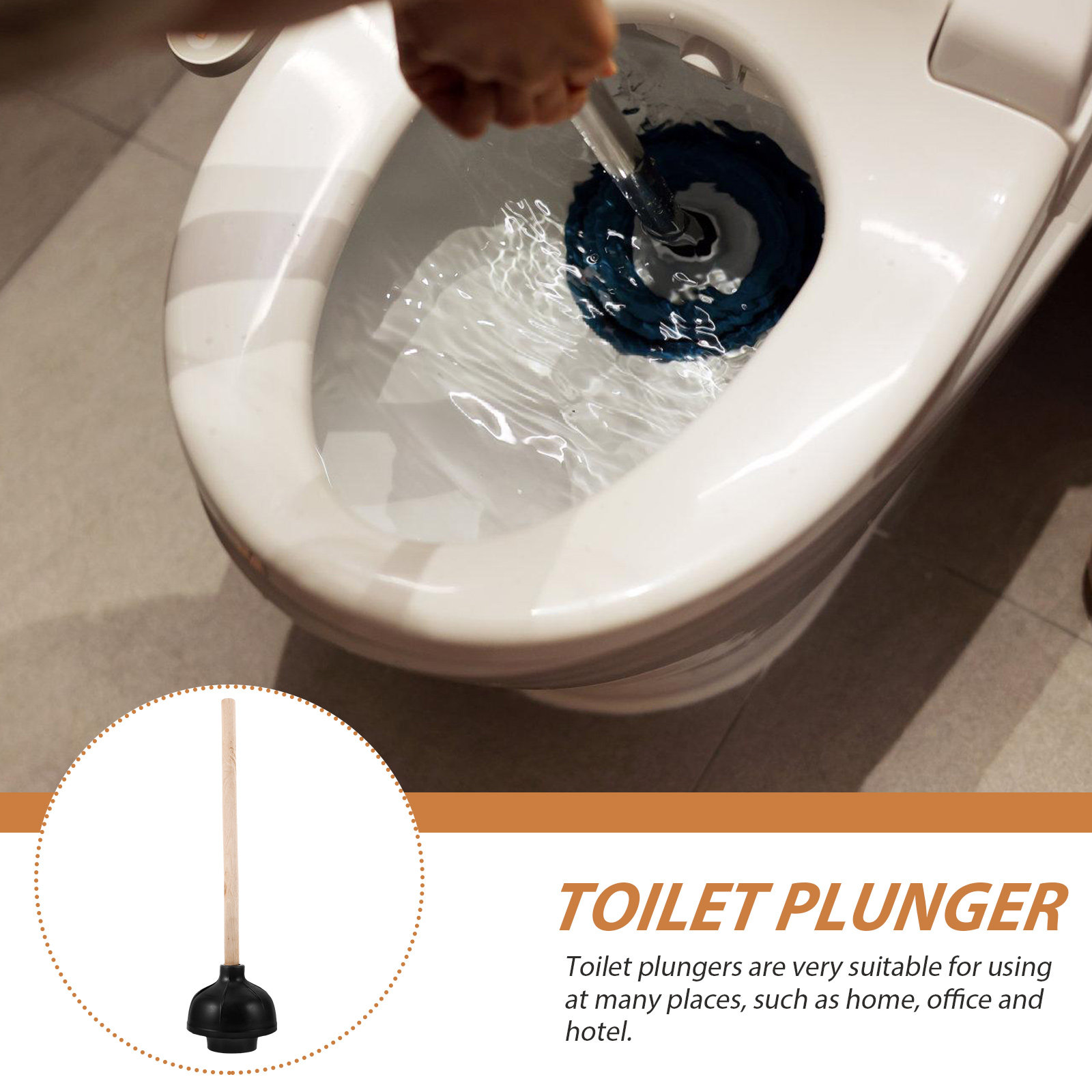 Wooden Handle Toilet Plunger B - Woodworking Design Software ulasan dan harga
