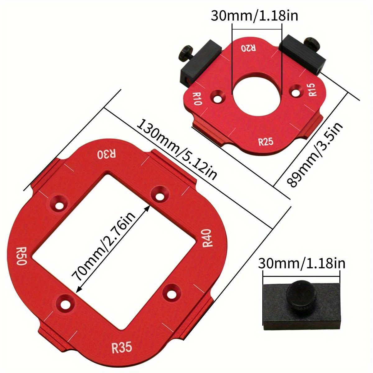 2pcs Woodworking Router Corner - Woodworking Routers ulasan dan harga
